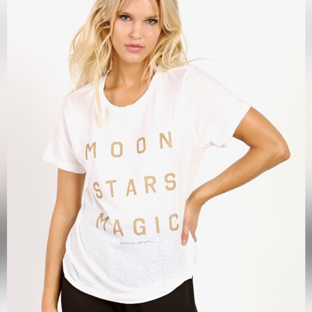 Spiritual Gangster Moon Stars Magic Tee